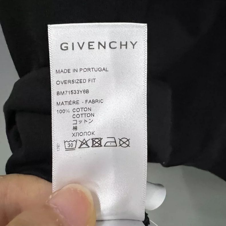 Givenchy Givenchy Black Printed Logo Short Sleeve 2506-Nextarrow Size US XS / EU 42 / 0 - 4 Thumbnail