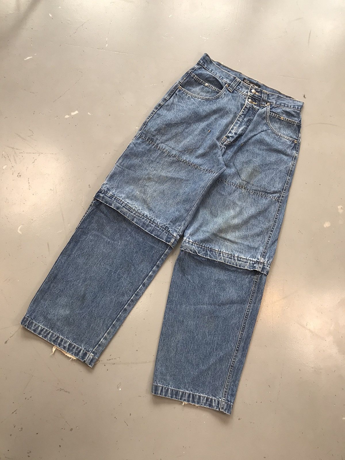 Designer × Vintage Y2K style Vintage no boundaries cargo denim pant Size US 30 / EU 46 - 3 Thumbnail