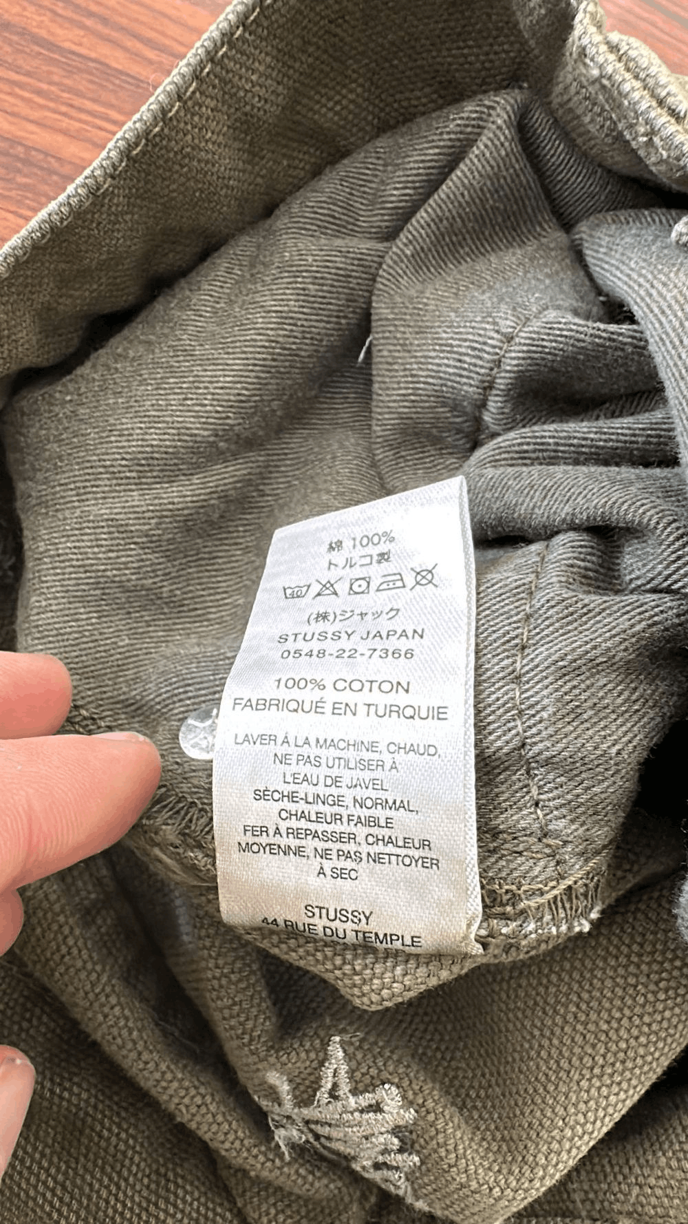 Stussy Stussy Big Ol Jean Size 32 Olive Drab Size US 32 / EU 48 - 6 Thumbnail