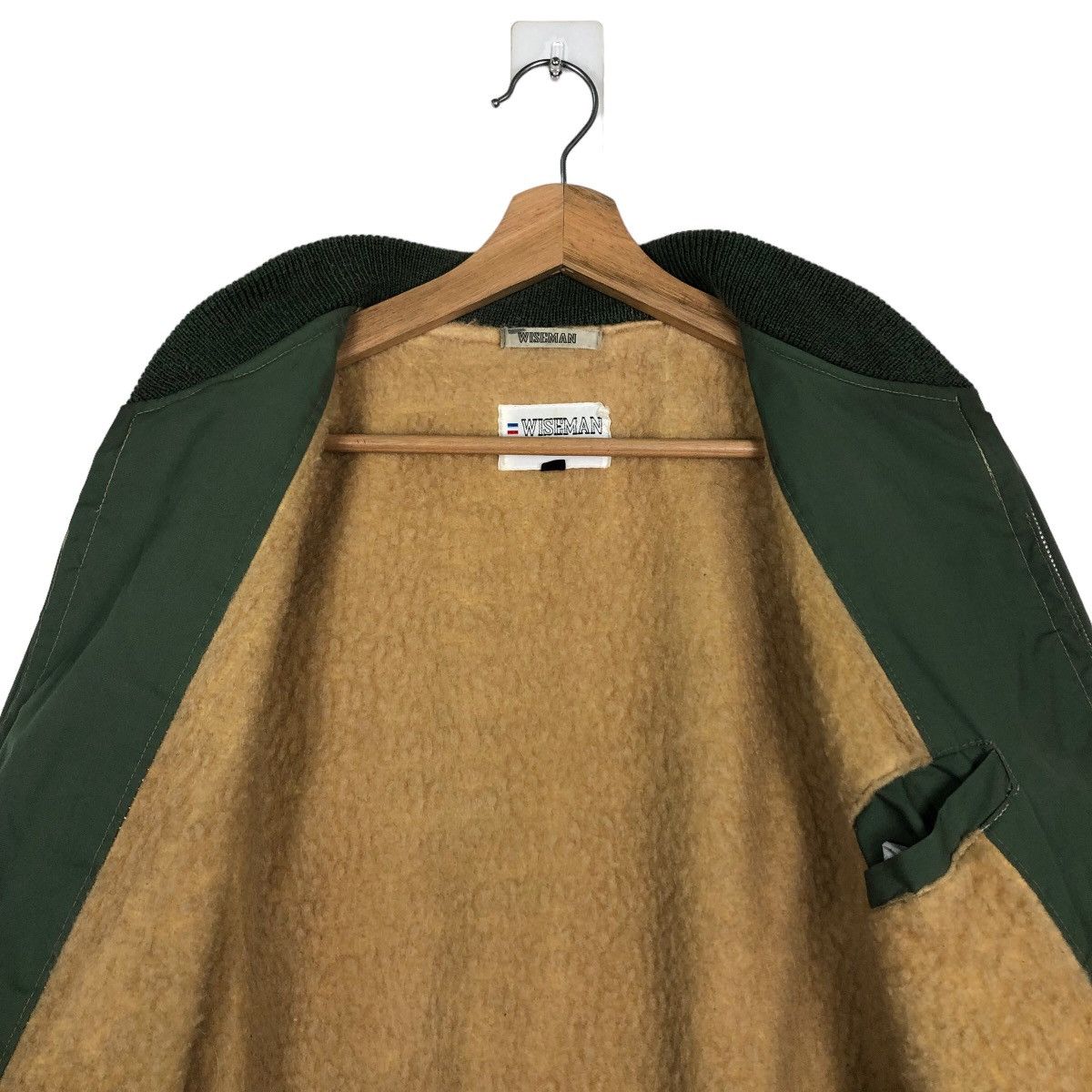 Japanese Brand 🔥Vintage Bomber Jacket Wiseman Military Design Issey Miyake Size US XL / EU 56 / 4 - 11 Thumbnail