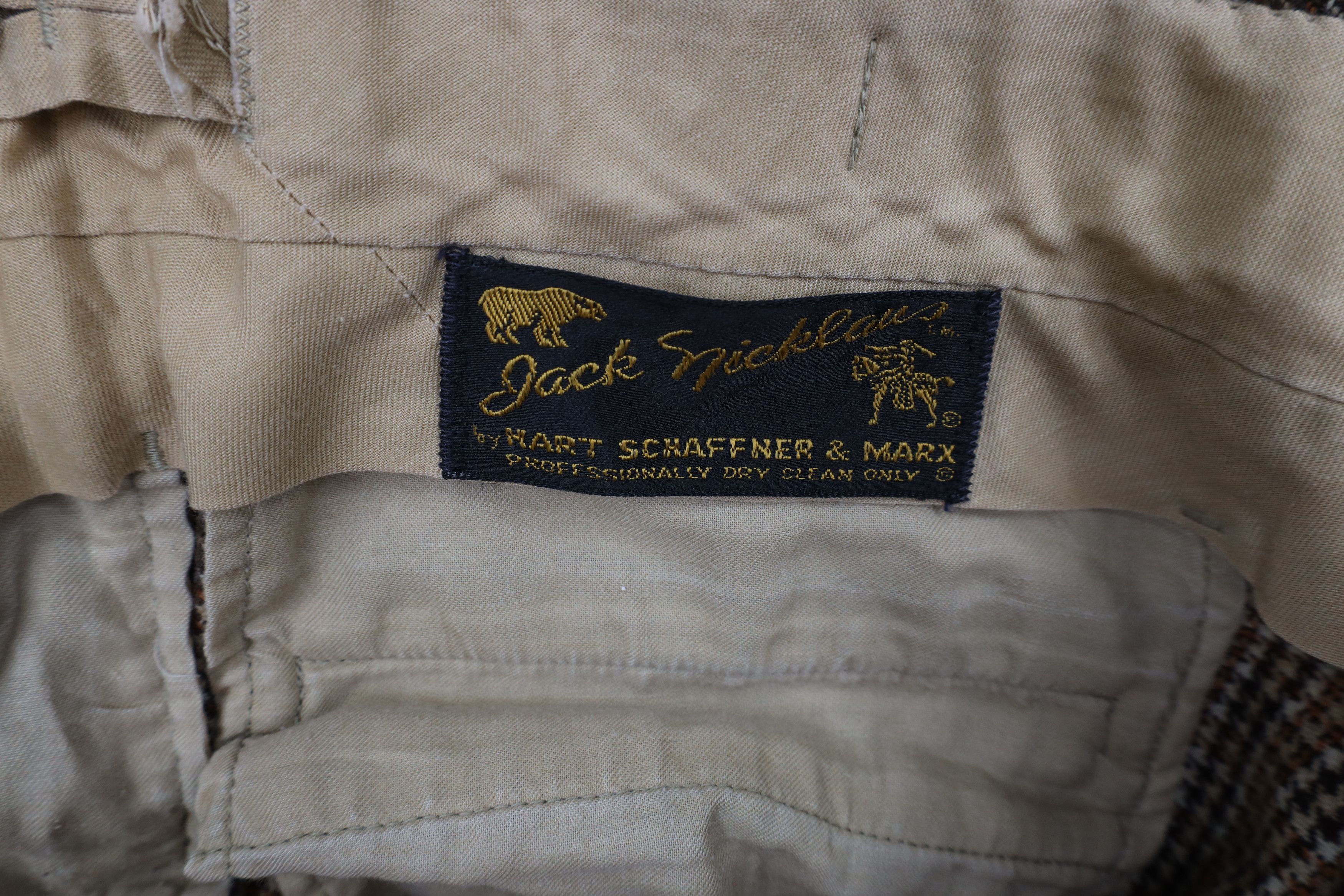 Vintage Vintage 70s Streetwear Bottoms Chino Pants Houndstooth USA Size US 38 / EU 54 - 7 Thumbnail