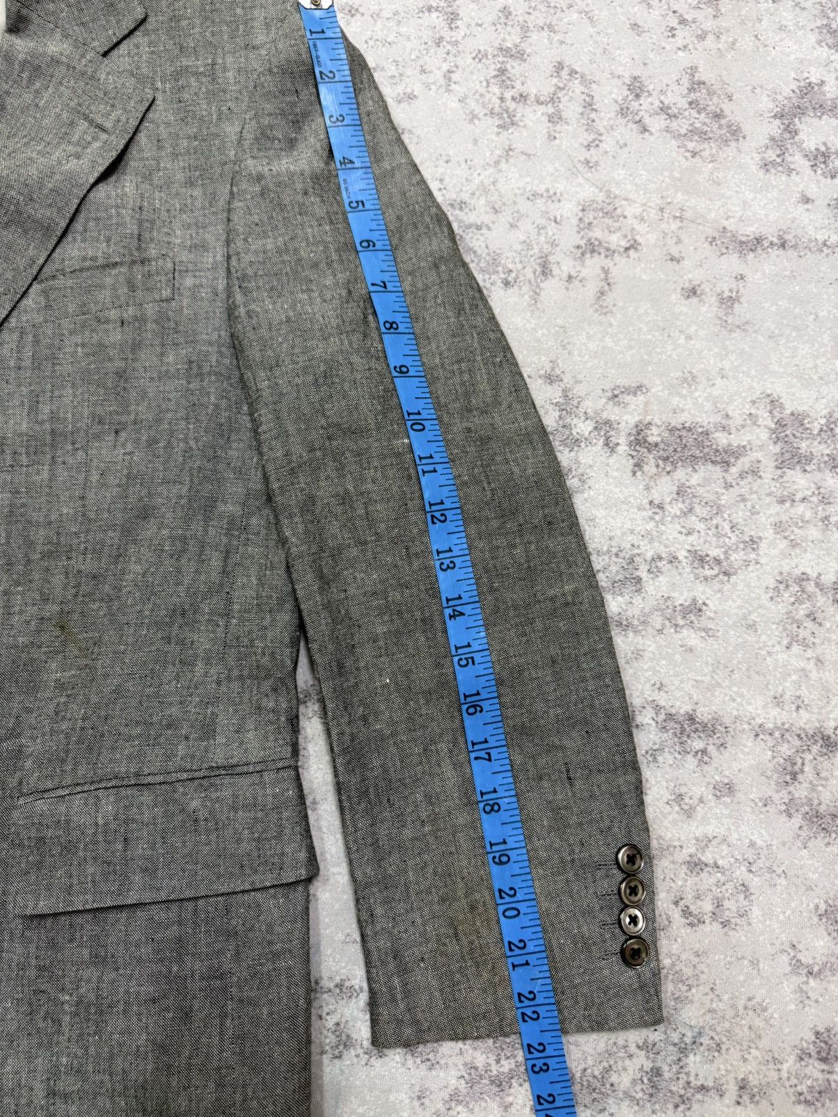 Burberry Burberry London Linen Blazer Size US M / EU 48-50 / 2 - 20 Thumbnail
