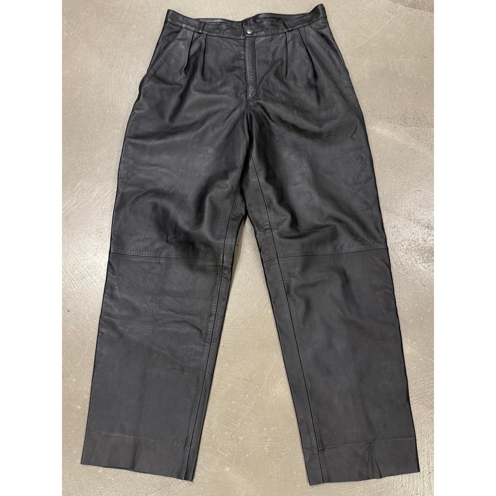 Yves Saint Laurent 1990s YVES Saint Laurent leather pants Size US 30 / EU 46 - 1 Thumbnail