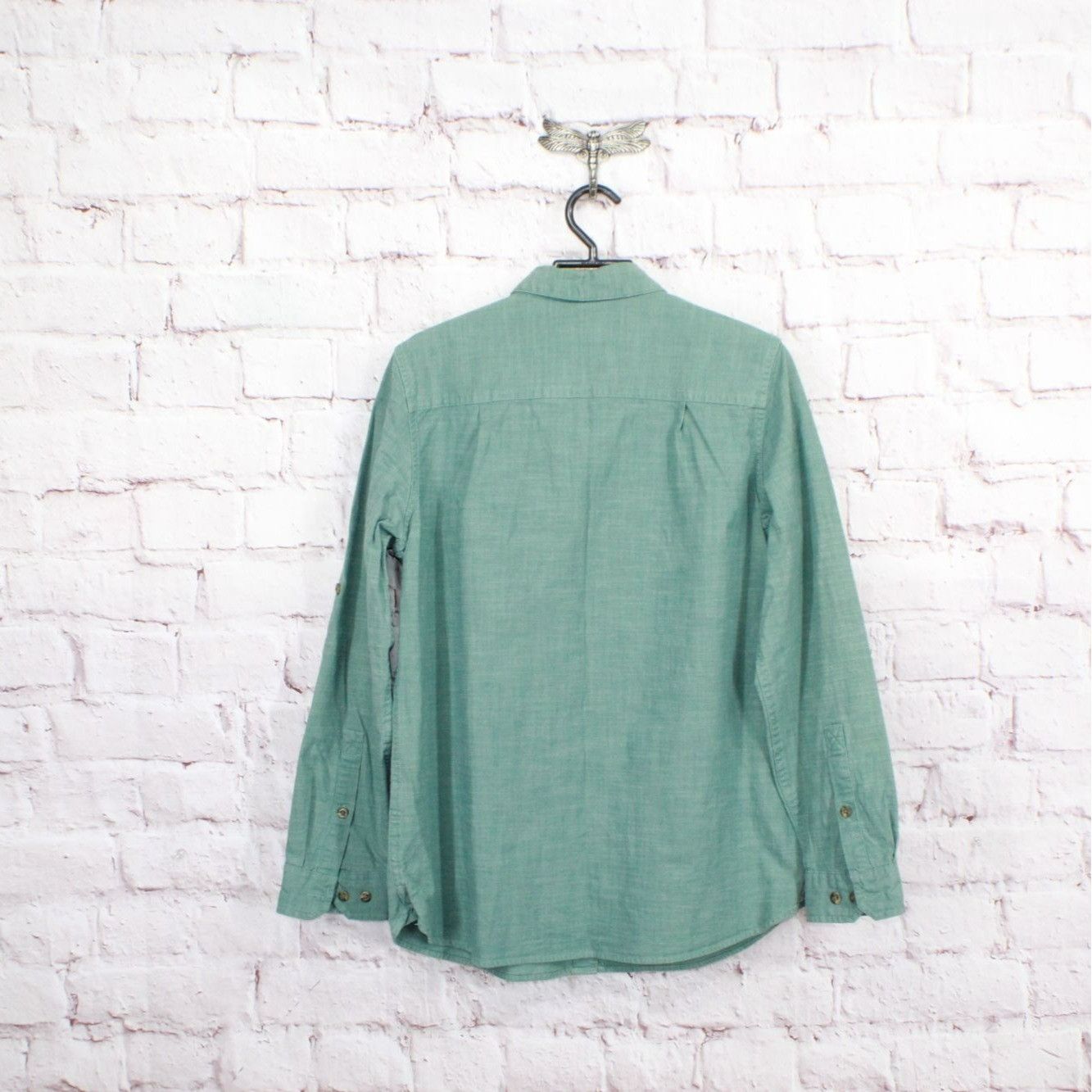 L.L. Bean LL Bean Women's Long Sleeve Button Up Shirt Size S / US 4 / IT 40 - 7 Thumbnail