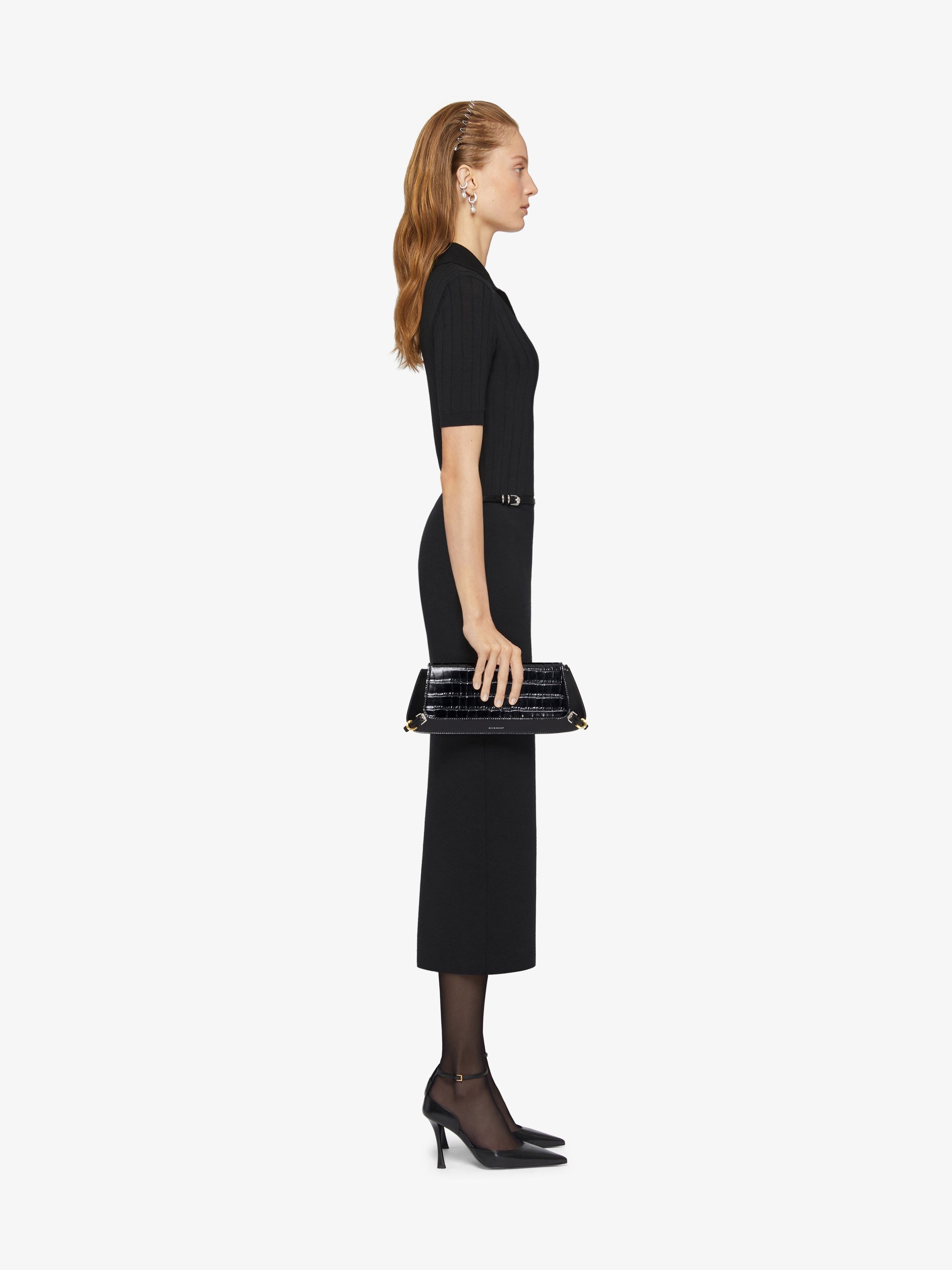Givenchy o1w1db10825 Size: OS / Voyou East West Clutch Bag in Black Size ONE SIZE - 2 Thumbnail