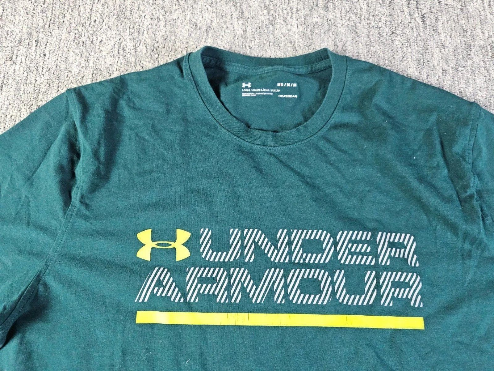 Under Armour Under Armour HeatGear Loose Fit Training Tee Polyester Men M Size US M / EU 48-50 / 2 - 10 Thumbnail