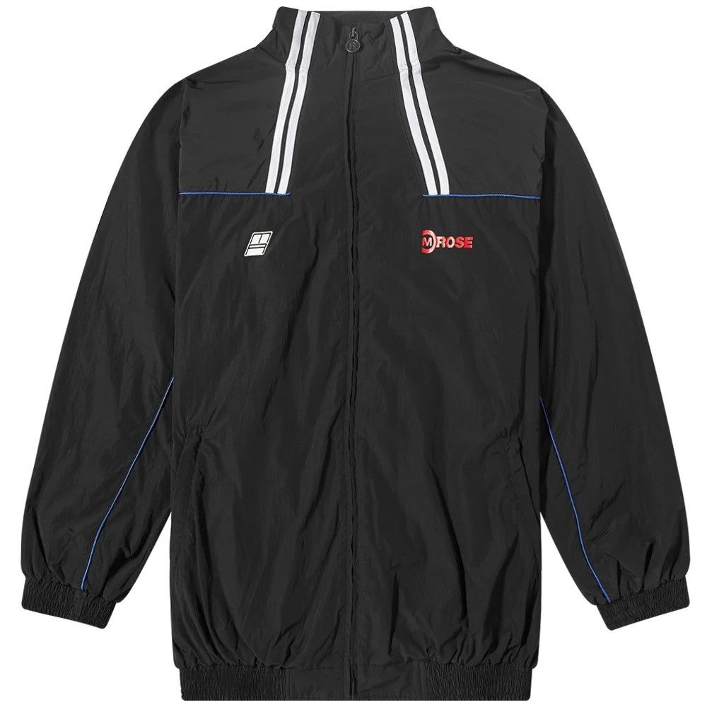 image of Martine Rose Oversize Track Jacket in Black, Men's (Size Large)