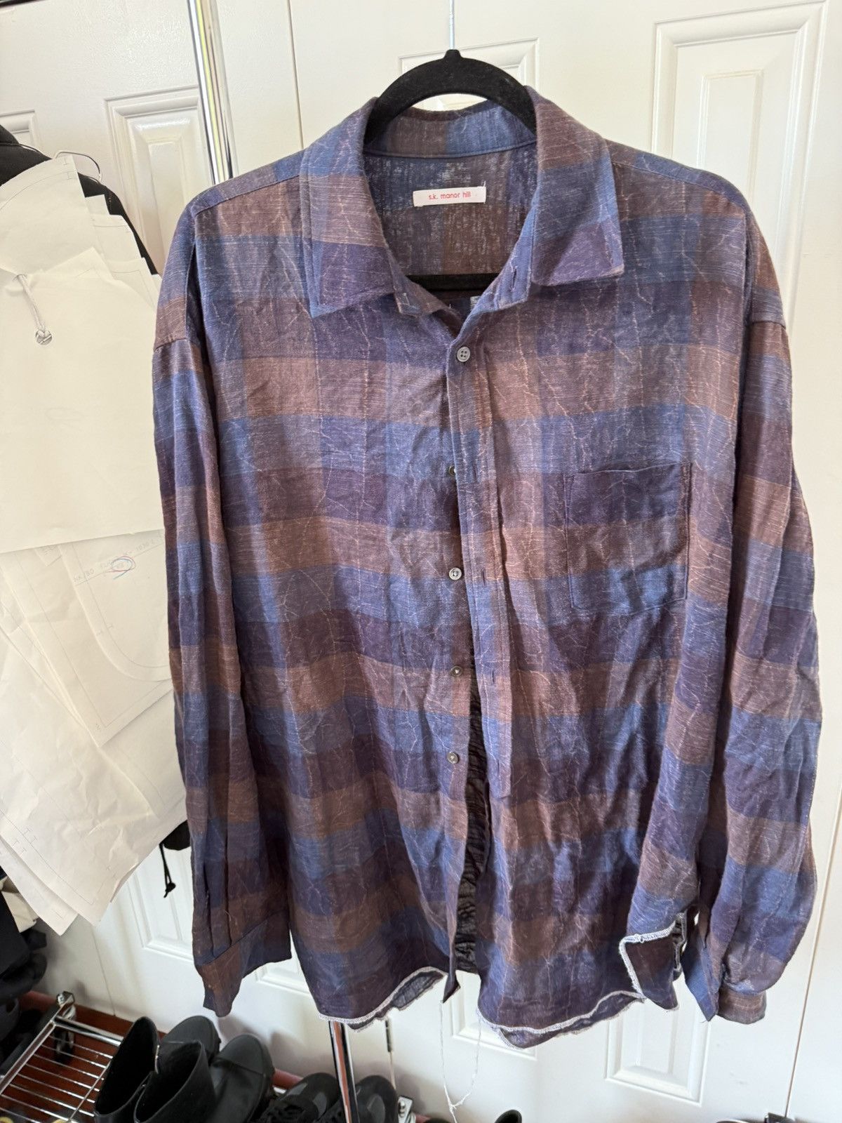 s.k. manor hill S.K. Manor Hill Button Up Size US L / EU 52-54 / 3 - 1 Thumbnail