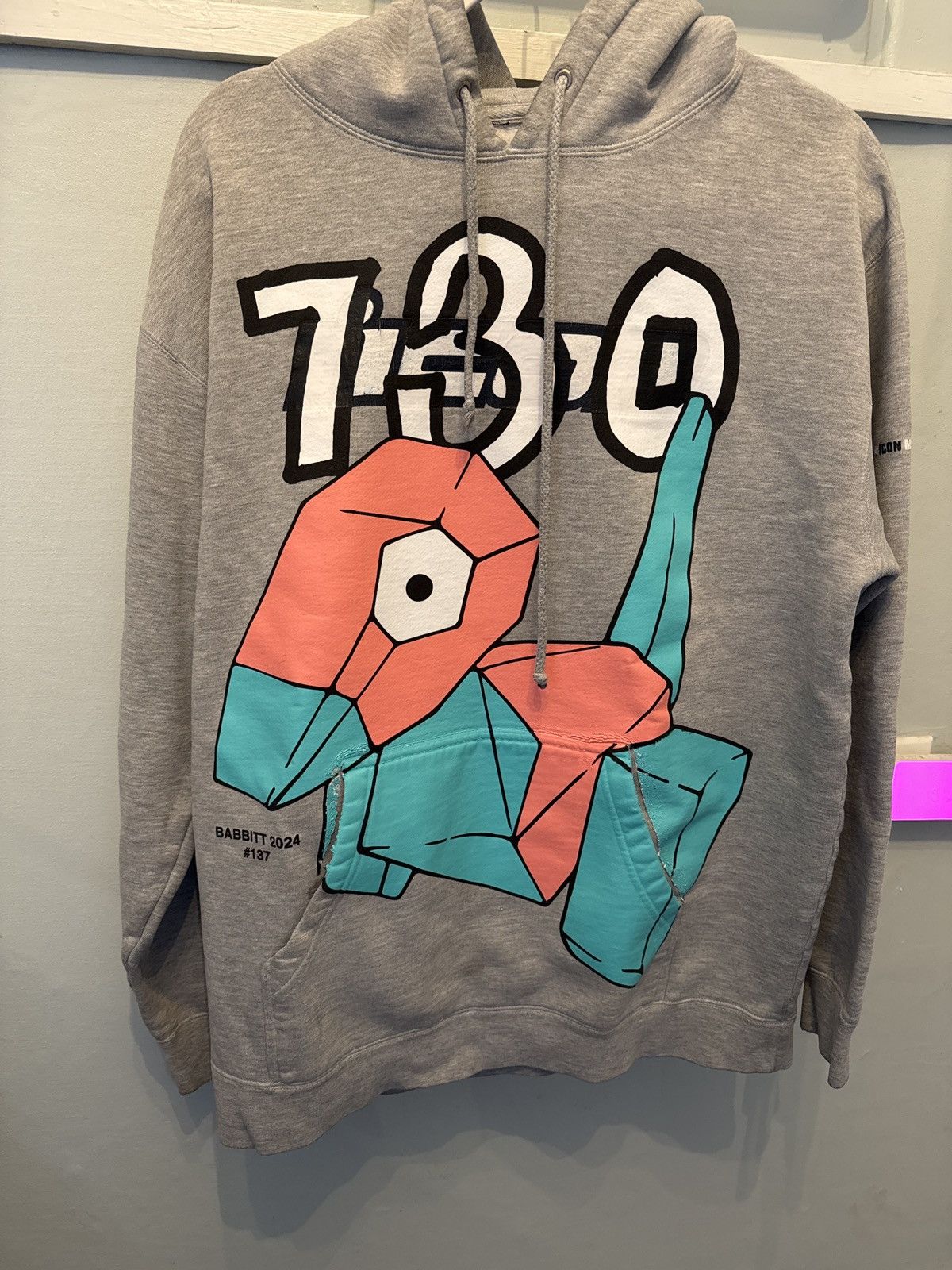 Asspizza Babbit revived pokemon 151 porygon hoodie size L Size US L / EU 52-54 / 3 - 1 Thumbnail