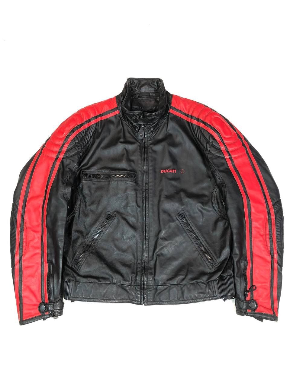 Ducati Ducati Dainese Moto Leather Jacket Racing Size US L / EU 52-54 / 3 - 1 Thumbnail