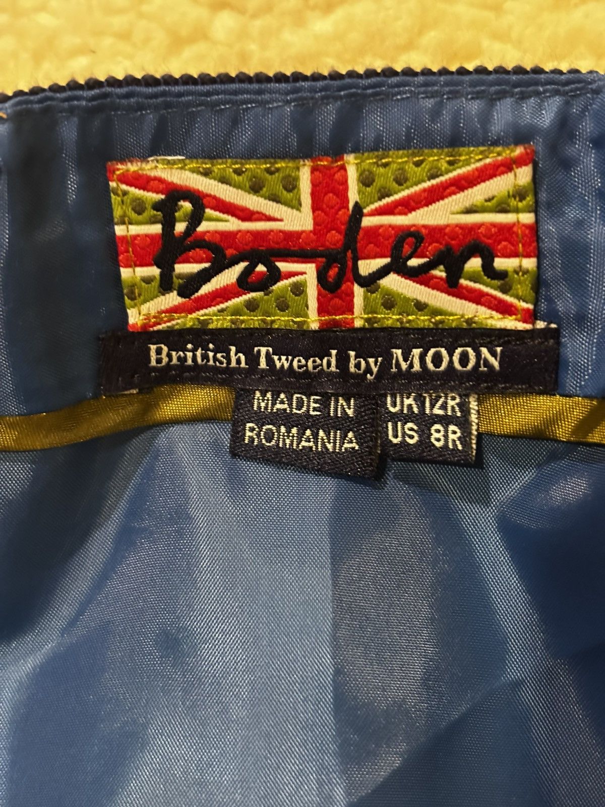 Boden Beige wool skirt0529 Size 29" - 6 Thumbnail