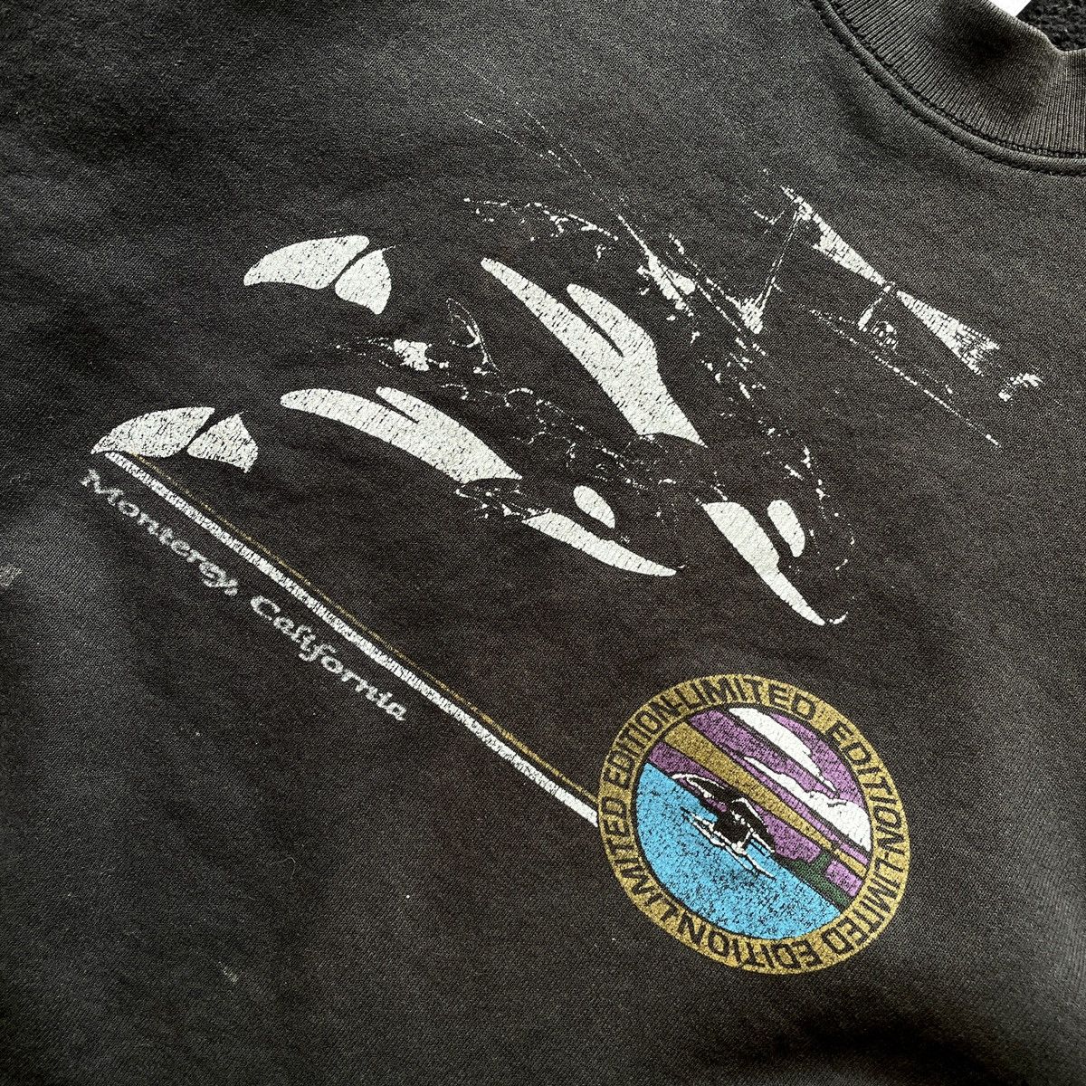 Fruit Of The Loom × Vintage Vintage 90’s Orca Monterey, California “Limited Edition” Size US L / EU 52-54 / 3 - 2 Thumbnail