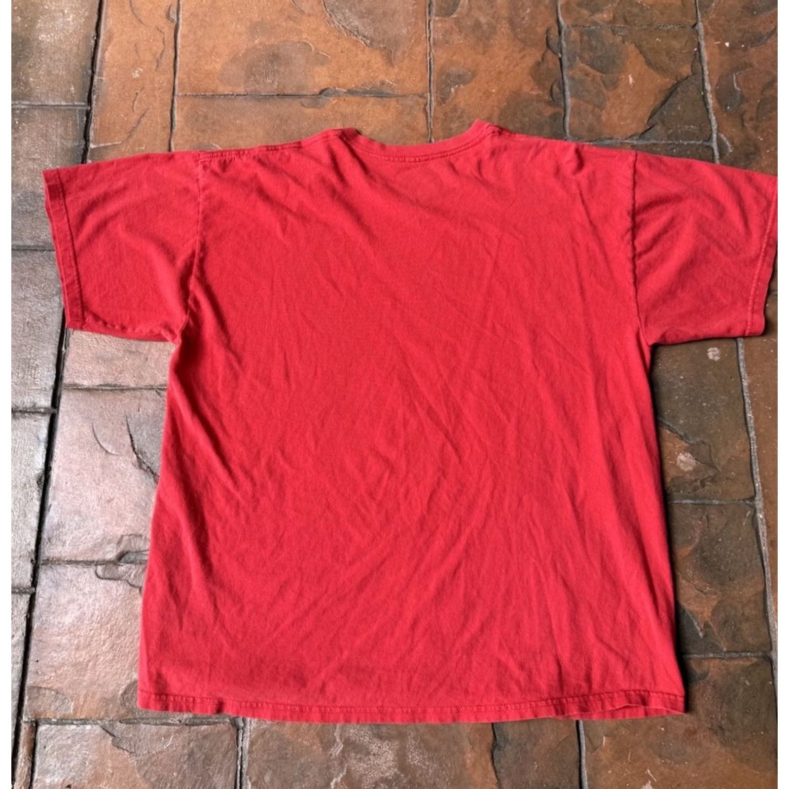 Vintage VINTAGE Sinister T-Shirt Skull Wings Grunge Y2K Red XL Men Size US XL / EU 56 / 4 - 3 Thumbnail