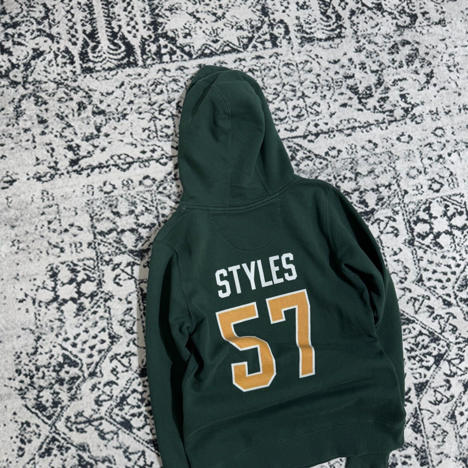 Vintage Vintage Green Cotton Hoodie Size L Green Bay Packers Y2K NFL Size US L / EU 52-54 / 3 - 9 Thumbnail