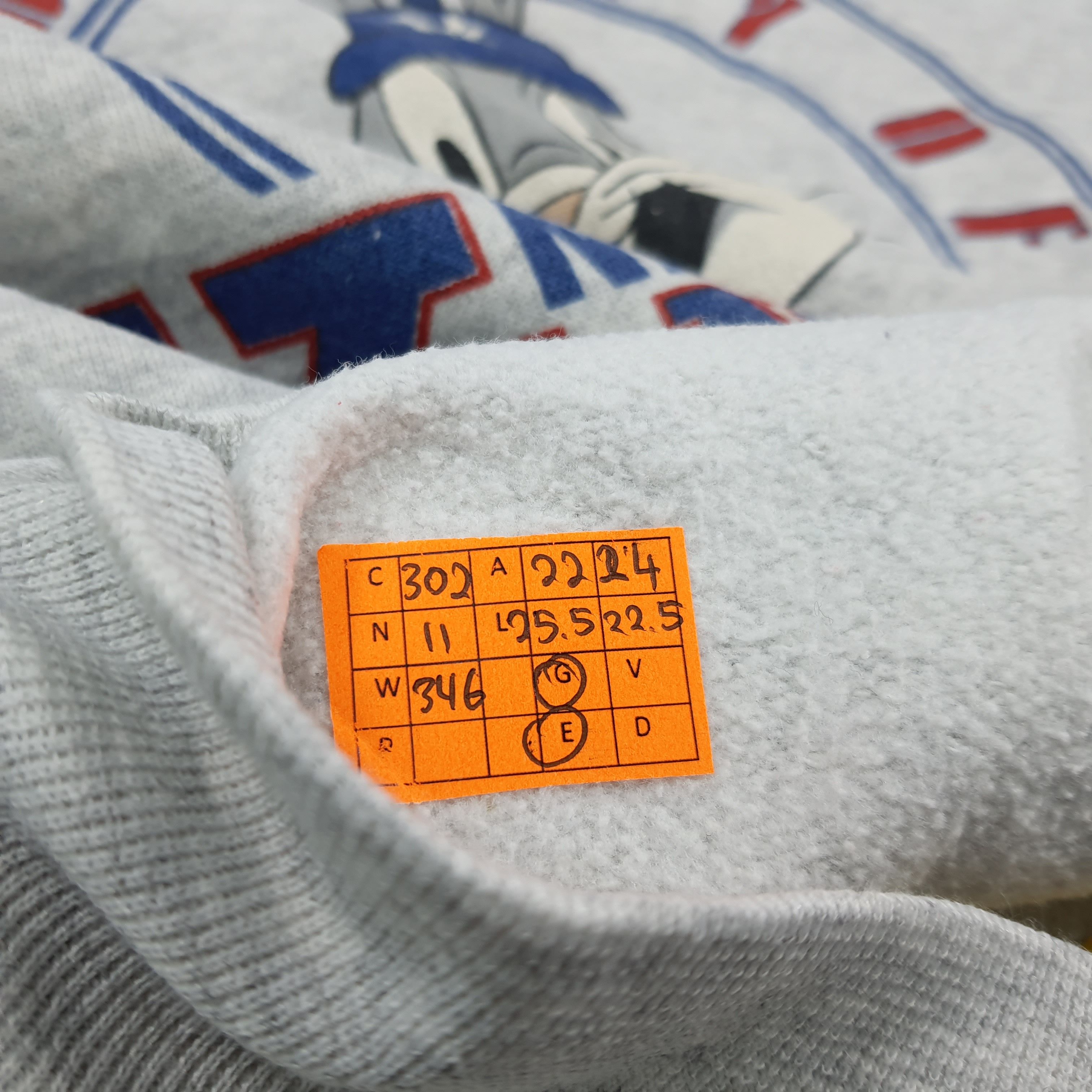 Artek Vintage New York Yankees Bugs Bunny Sweatshirt C302N11 Size US M / EU 48-50 / 2 - 10 Thumbnail