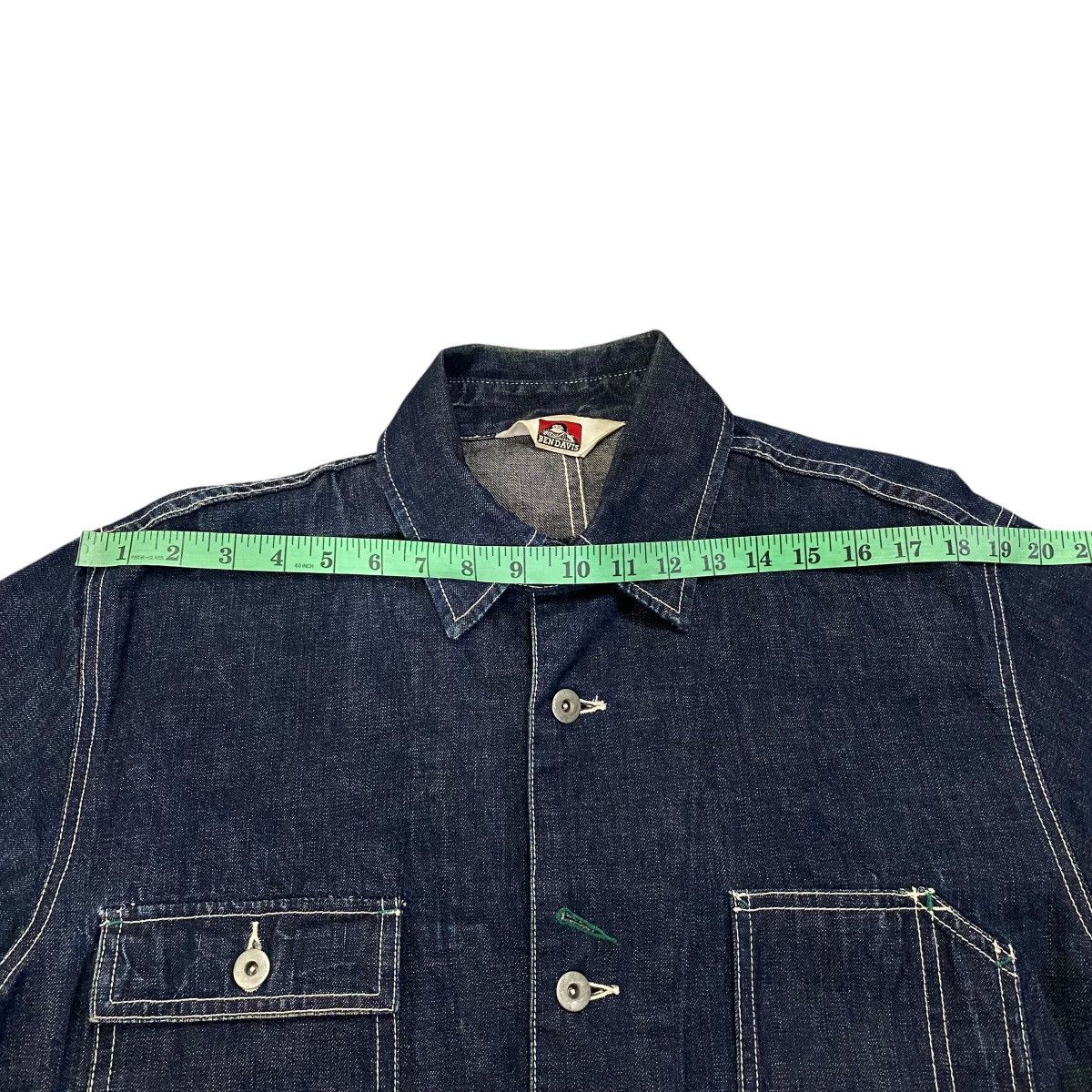 Ben Davis × Vintage Vintage Ben Davis Chore Button Jacket M Size Indogo Colour Size US M / EU 48-50 / 2 - 16 Thumbnail