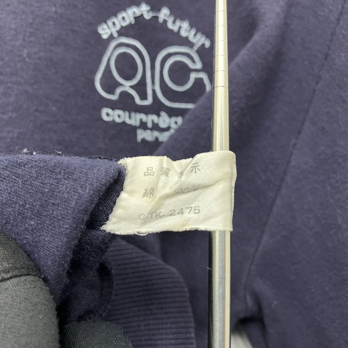 Courreges Courreges Paris Sweatshirt Size M / US 6-8 / IT 42-44 - 7 Thumbnail
