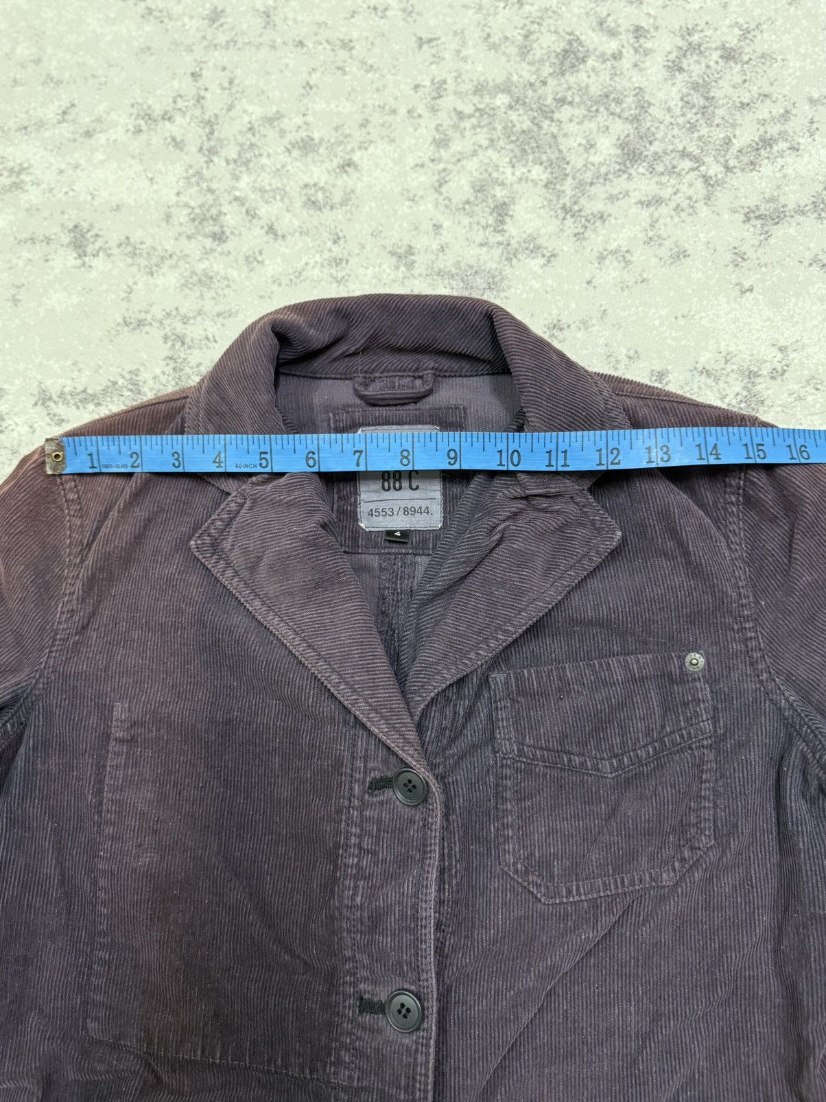 DKNY SUN FADED DKNY OPEN COLAR CUDROY COATS JACKET Size XS / US 0-2 / IT 36-38 - 17 Thumbnail