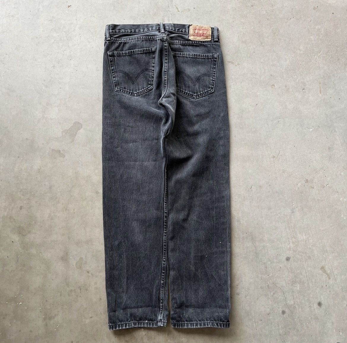 Levi's Vintage Clothing Levis 505 Straight Fit Denim Jeans Size US 32 / EU 48 - 2 Thumbnail