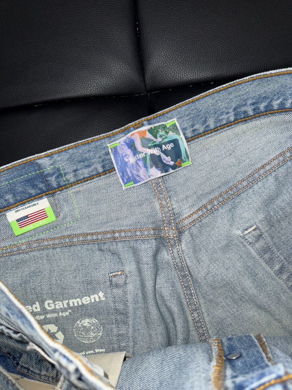 Better With Age Better with age logo jeans Size US 36 / EU 52 - 5 Thumbnail