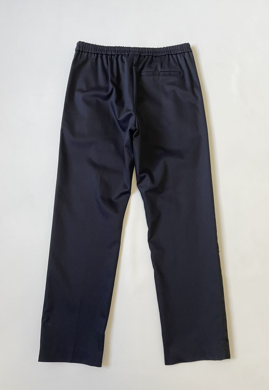 Dries Van Noten ‘Parkino’ Dark Blue Side Stripe Trousers Size US 32 / EU 48 - 12 Thumbnail