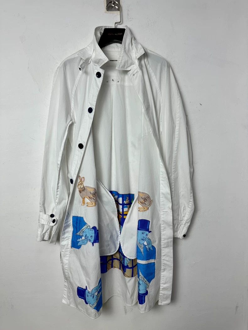 Undercover undercover 14ss middle finger shirt jacket Size US L / EU 52-54 / 3 - 5 Thumbnail