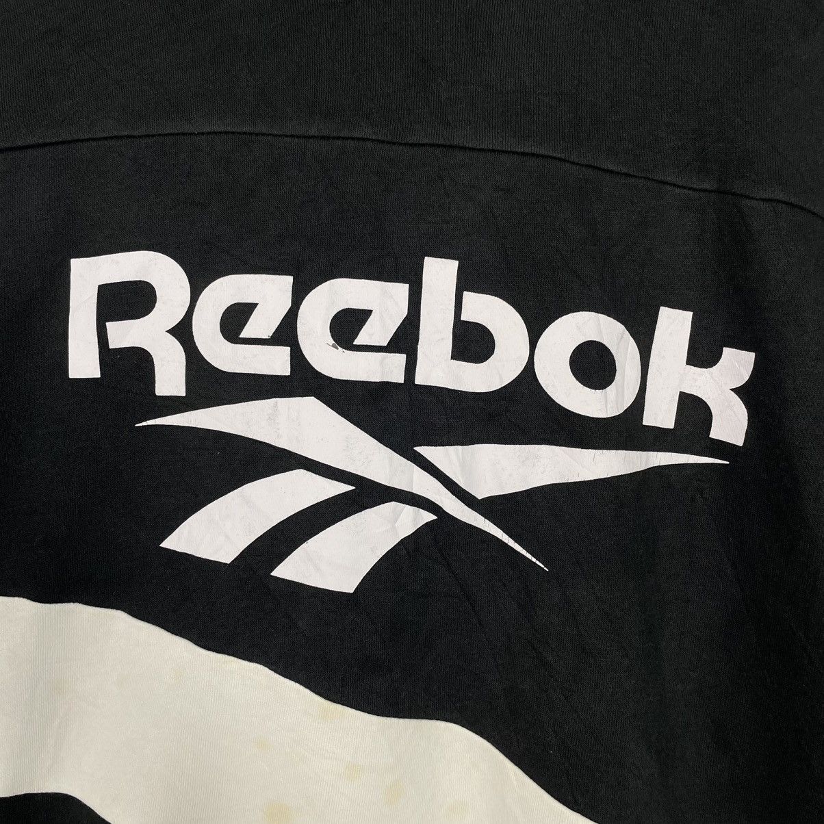 Reebok Reebok Big Logo Pullover Black Hoodie Size US L / EU 52-54 / 3 - 13 Thumbnail