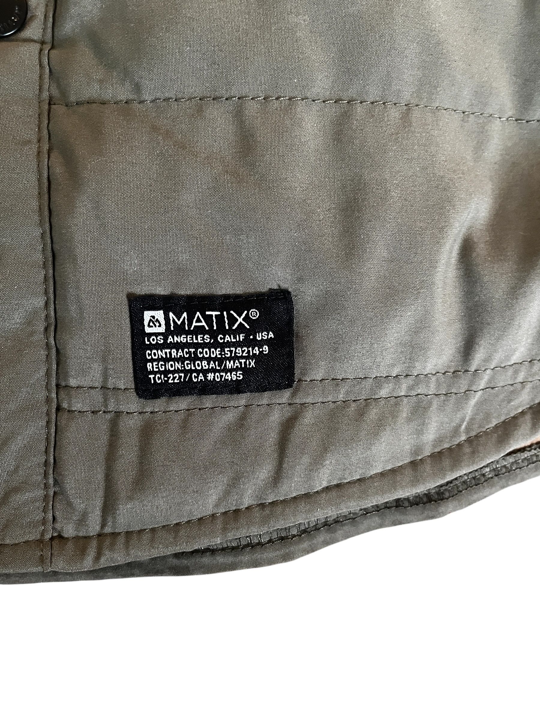 Matix Matix Quilted Snap Jacket Medium Sage Green Size US M / EU 48-50 / 2 - 7 Thumbnail