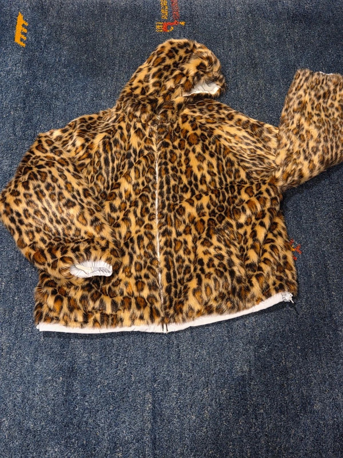Supreme Supreme Reversible Faux Fur Puffer Jacket White XL Size US XL / EU 56 / 4 - 2 Thumbnail