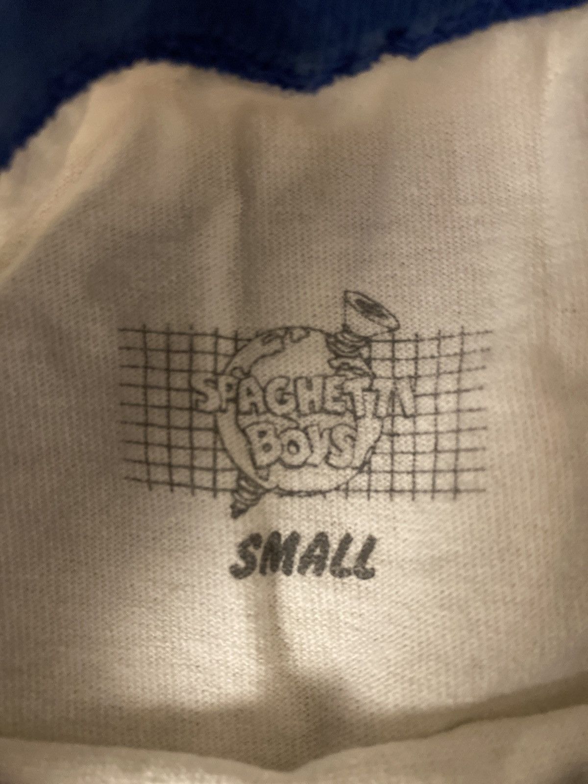 image of Spaghetti Boys OG Ringer Tee in White, Men's (Size Small)