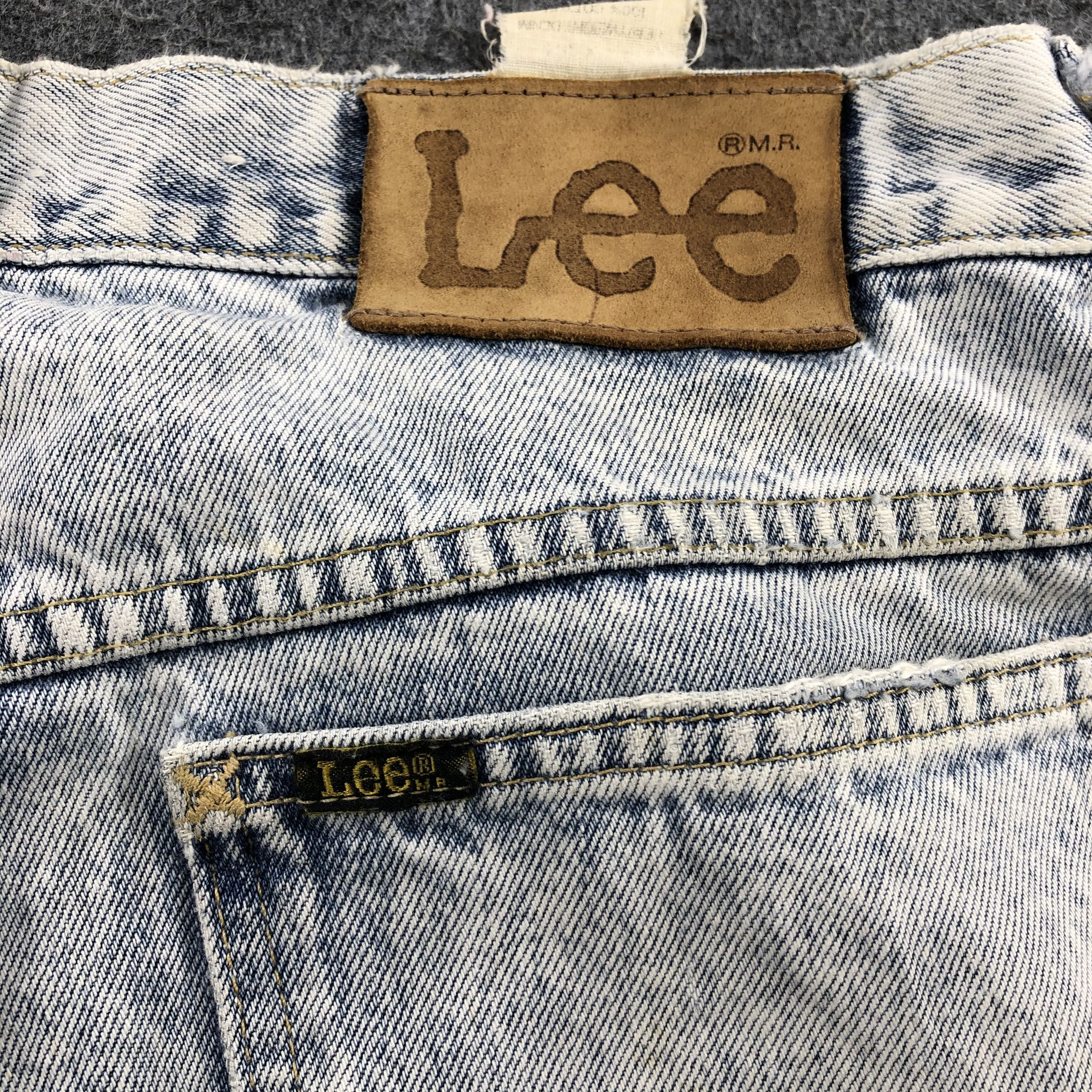 Lee × Vintage Vintage 90s Light Wash Lee Jeans-JM1435 Size US 30 / EU 46 - 6 Thumbnail