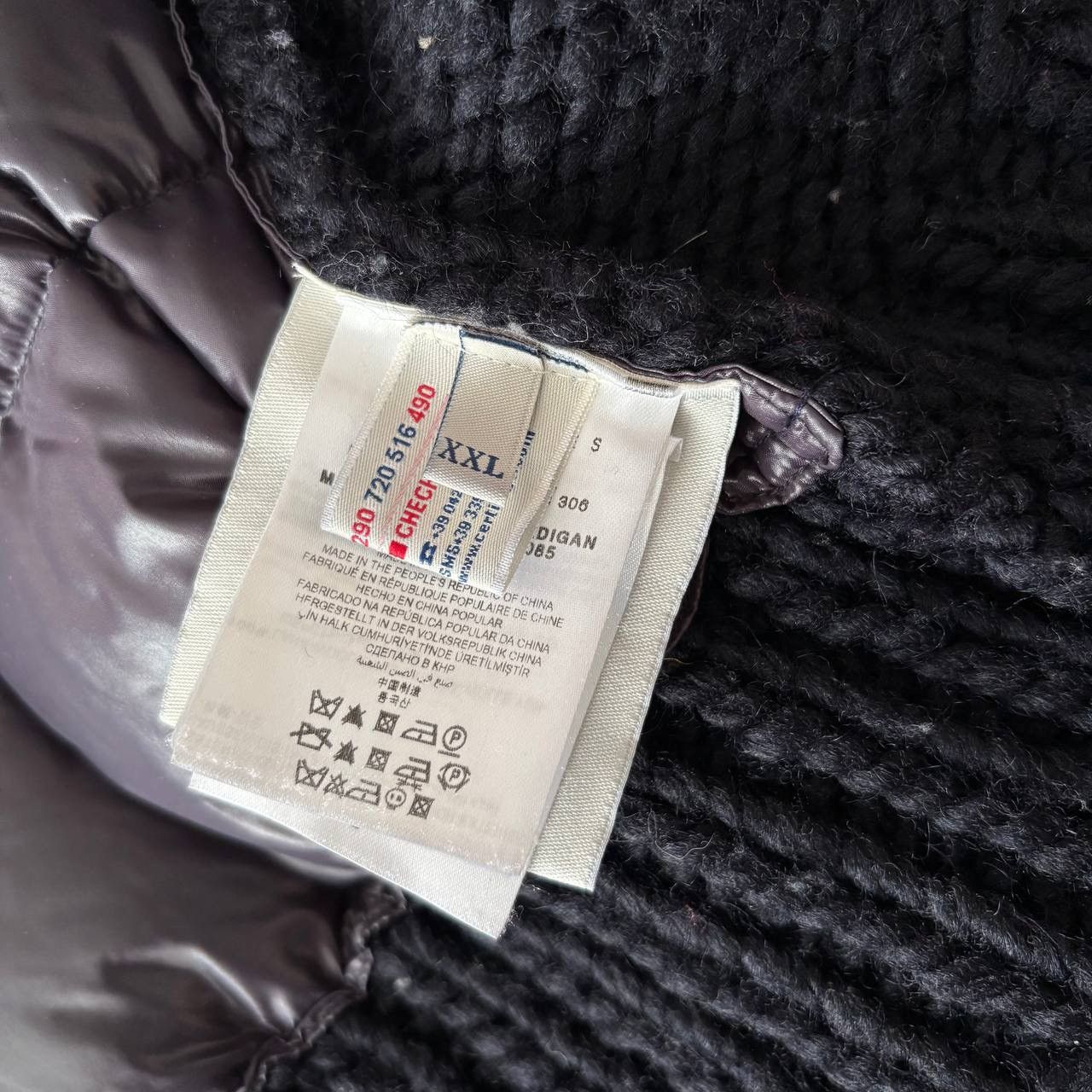 Moncler Vintage Moncler Wool Down Jacket Size US XL / EU 56 / 4 - 17 Thumbnail