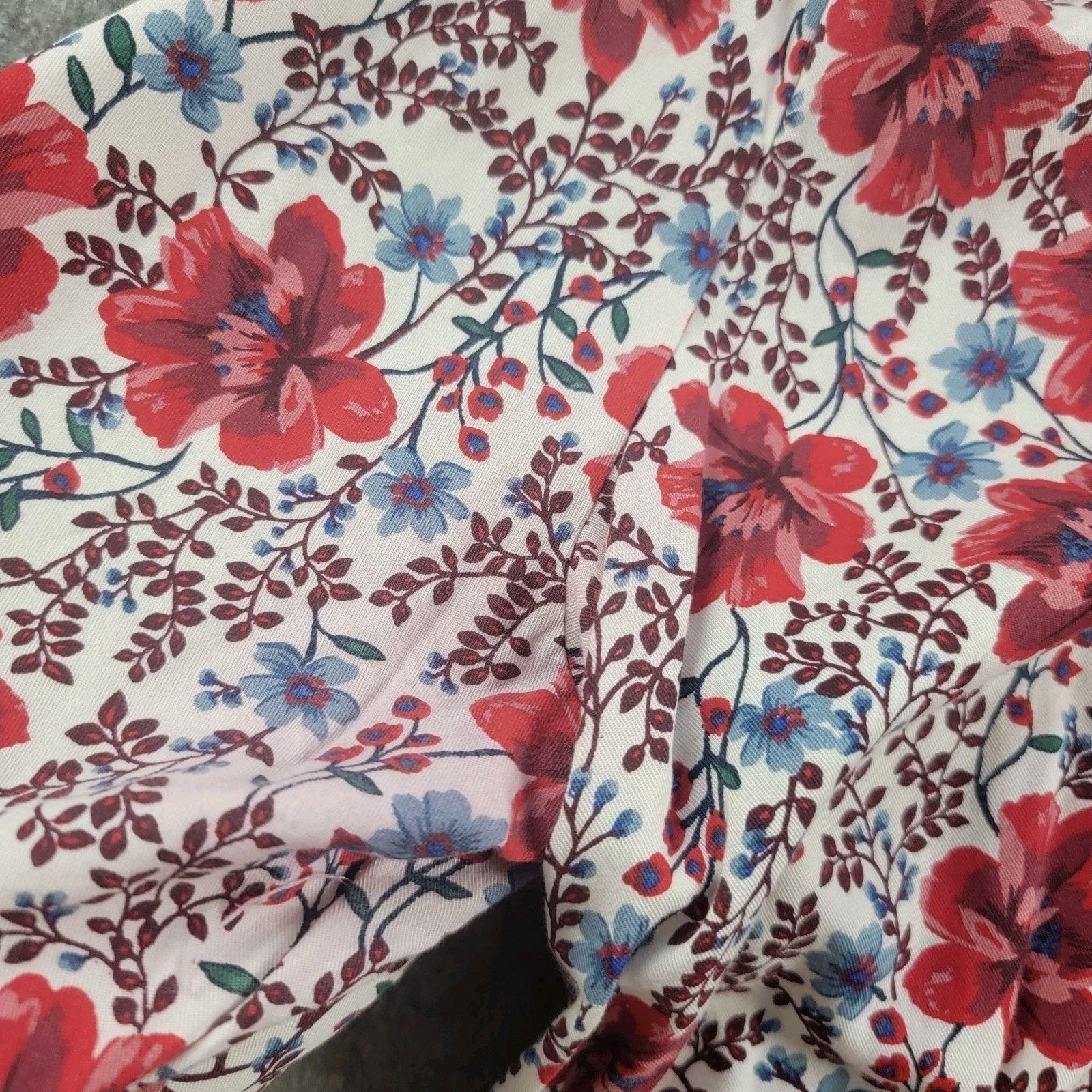 Old Navy Old Navy Waist-Defined Floral V-Neck Dress Long Sleeve Size XL / US 12-14 / IT 48-50 - 15 Thumbnail