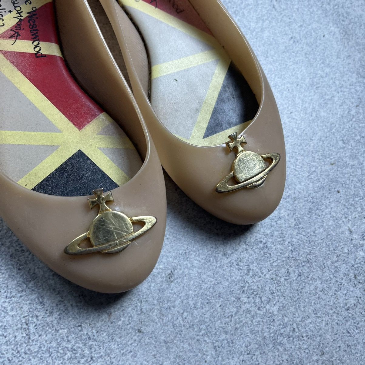 Vivienne Westwood Vivienne Westwood Melisa Anglomania Balet Orb Flats Size US 9 / IT 39 - 5 Thumbnail