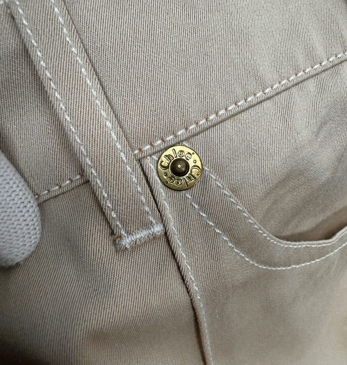 Chloe Chloe Biche Flared Pants Cotton Vintage size 40 Size 28" / US 6 / IT 42 - 13 Thumbnail