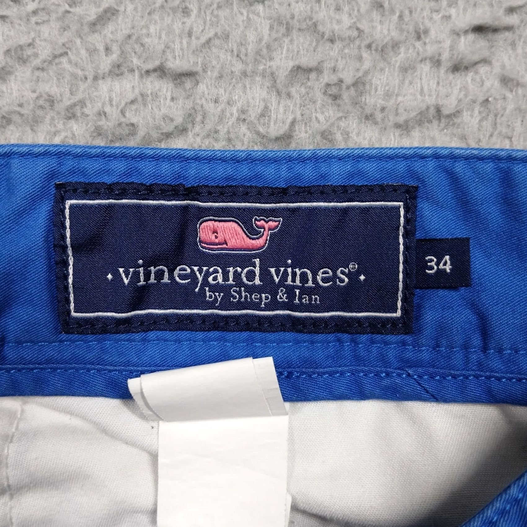 Vineyard Vines Vineyard Vines Chino Shorts Men's 34 Blue Cotton Casual Classic Weekender Nautical Beach Blue Boys? Size US 34 / EU 50 - 5 Thumbnail
