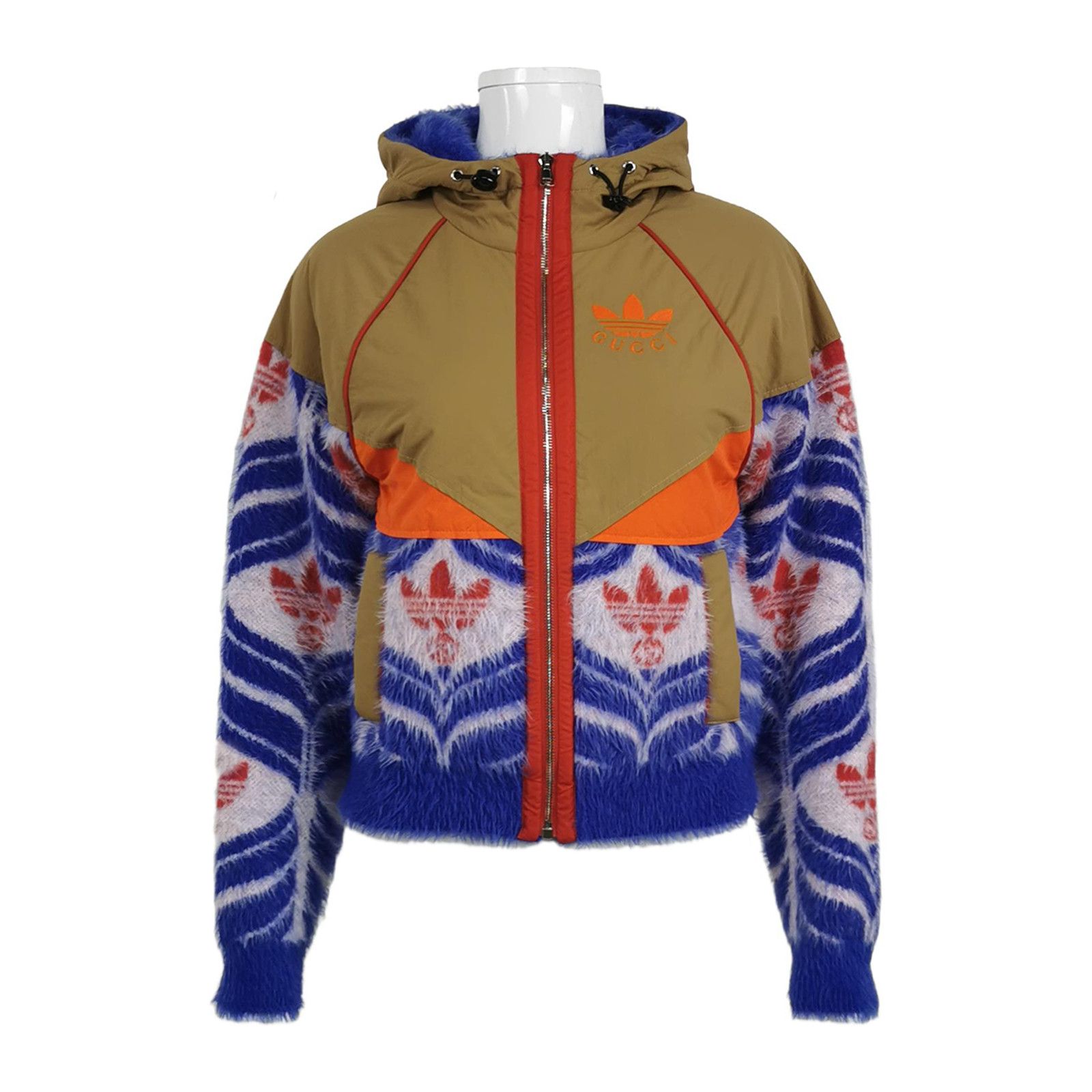 Adidas × Gucci Gucci x adidas Trefoil Print Jacket | Grailed