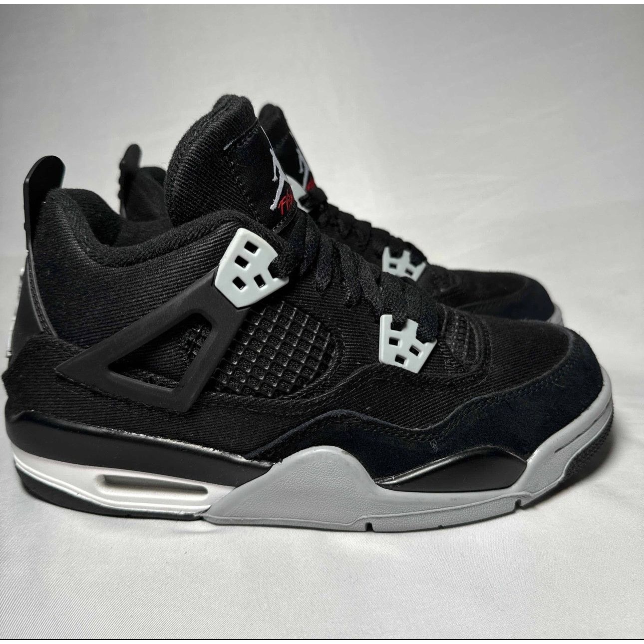 Jordan Brand × Nike Size 6 - Air Jordan 4 Retro SE GS Black Canvas Men's Shoes Size US 6 / EU 39 - 1 Thumbnail