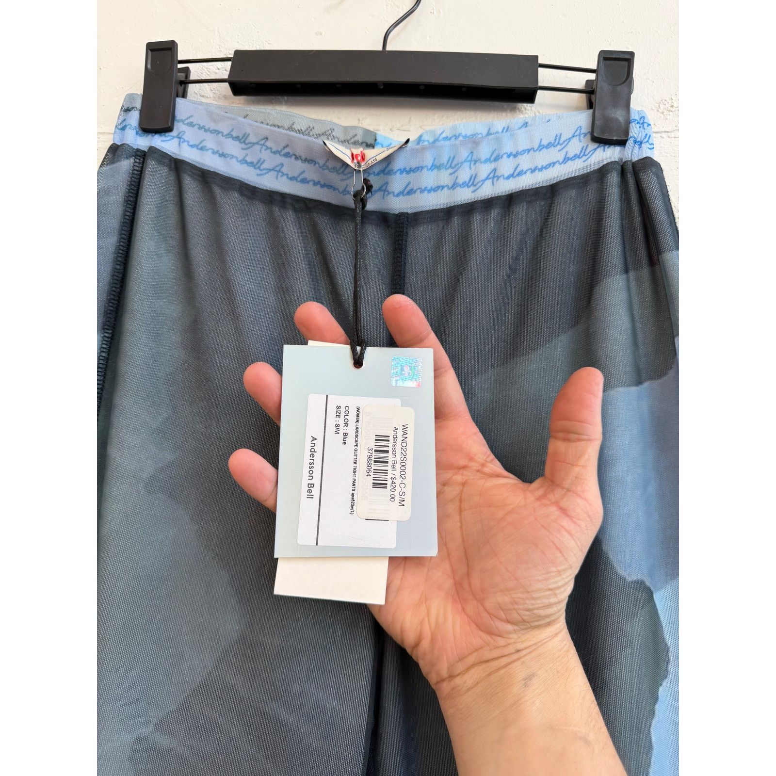 Andersson Bell Andersson Bell Landscape Glitter Tight Pants Size US 28 / EU 44 - 3 Thumbnail