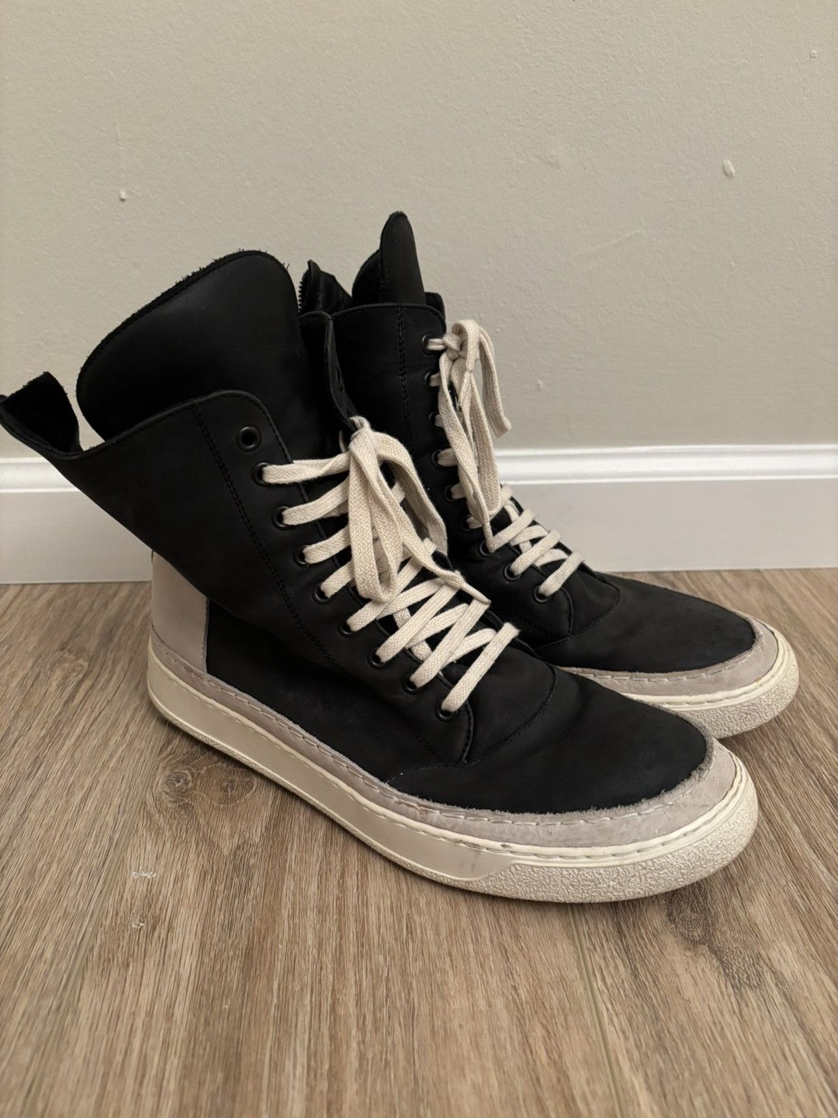 Masnada SS15 High Top Double Layer Sneakers