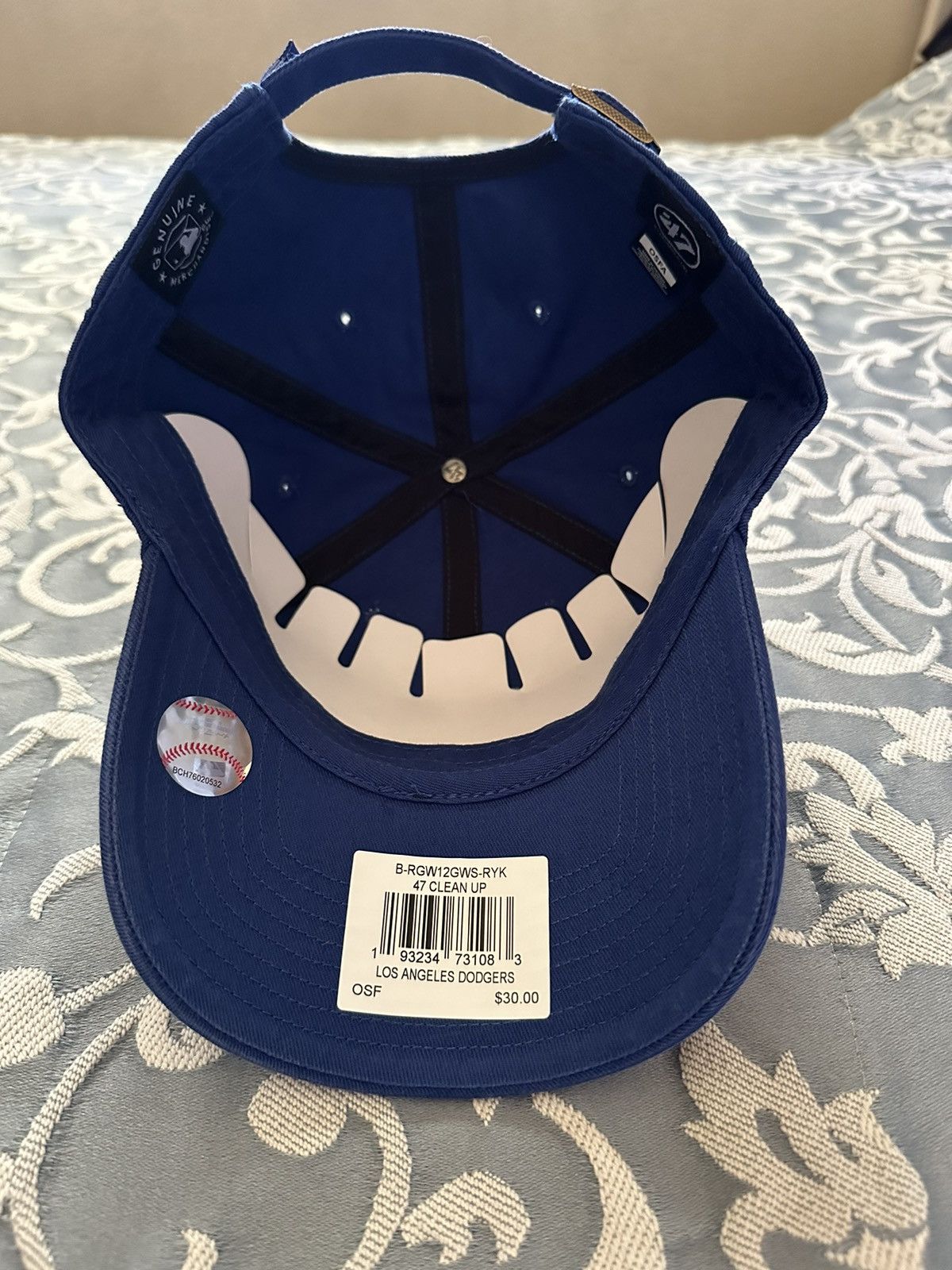 47 Brand Los Angeles Dodgers ('47 Brand) MBL Adjustable Strapback Size ONE SIZE - 2 Thumbnail