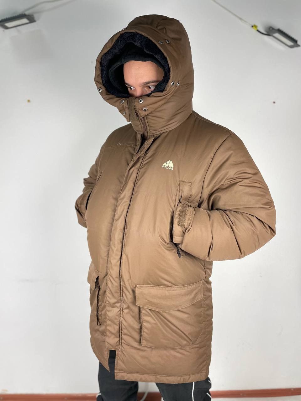 Nike ACG Vintage Nike ACG Puffer Down Parka Jacket 00s Men Size XL Size US XL / EU 56 / 4 - 1 Thumbnail