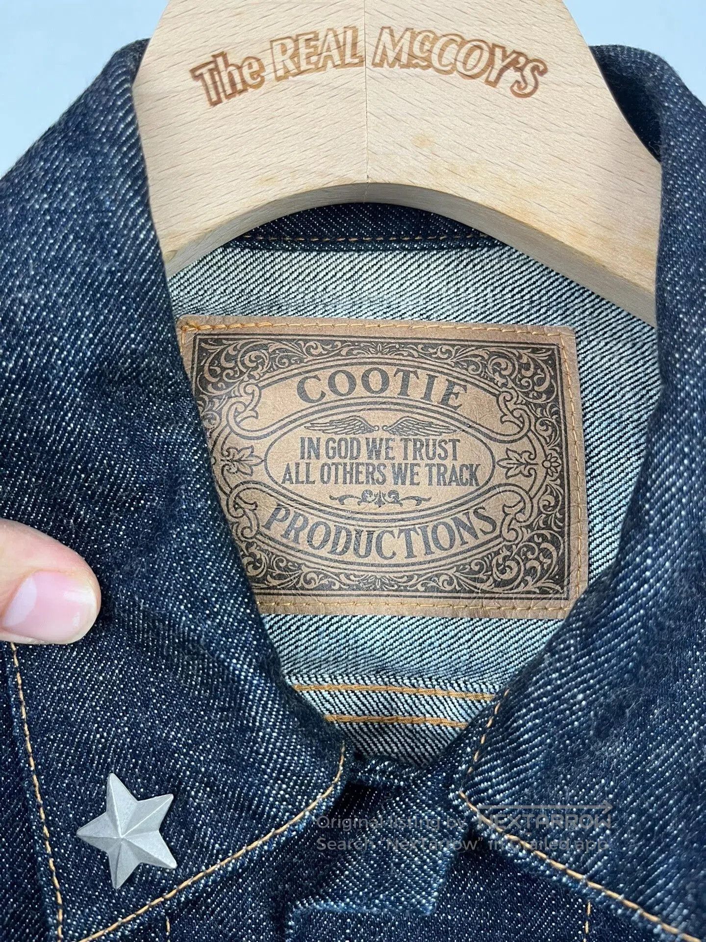 Japanese Brand Cootie Motorcycle Vest with Patch Details. Size US M / EU 48-50 / 2 - 4 Thumbnail