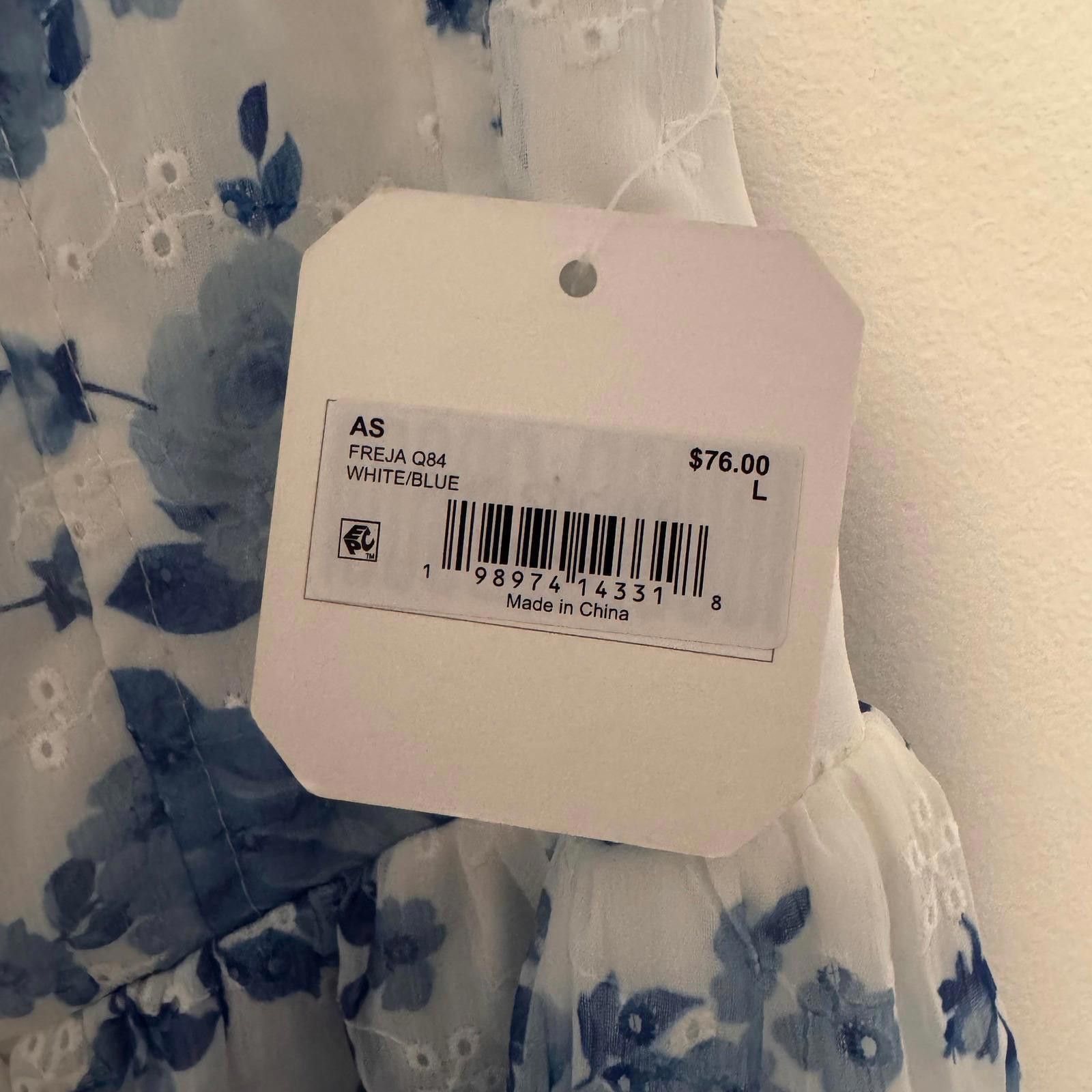 Other Altar'd State Floral Mini Dress NWT Size L / US 10 / IT 46 - 3 Thumbnail