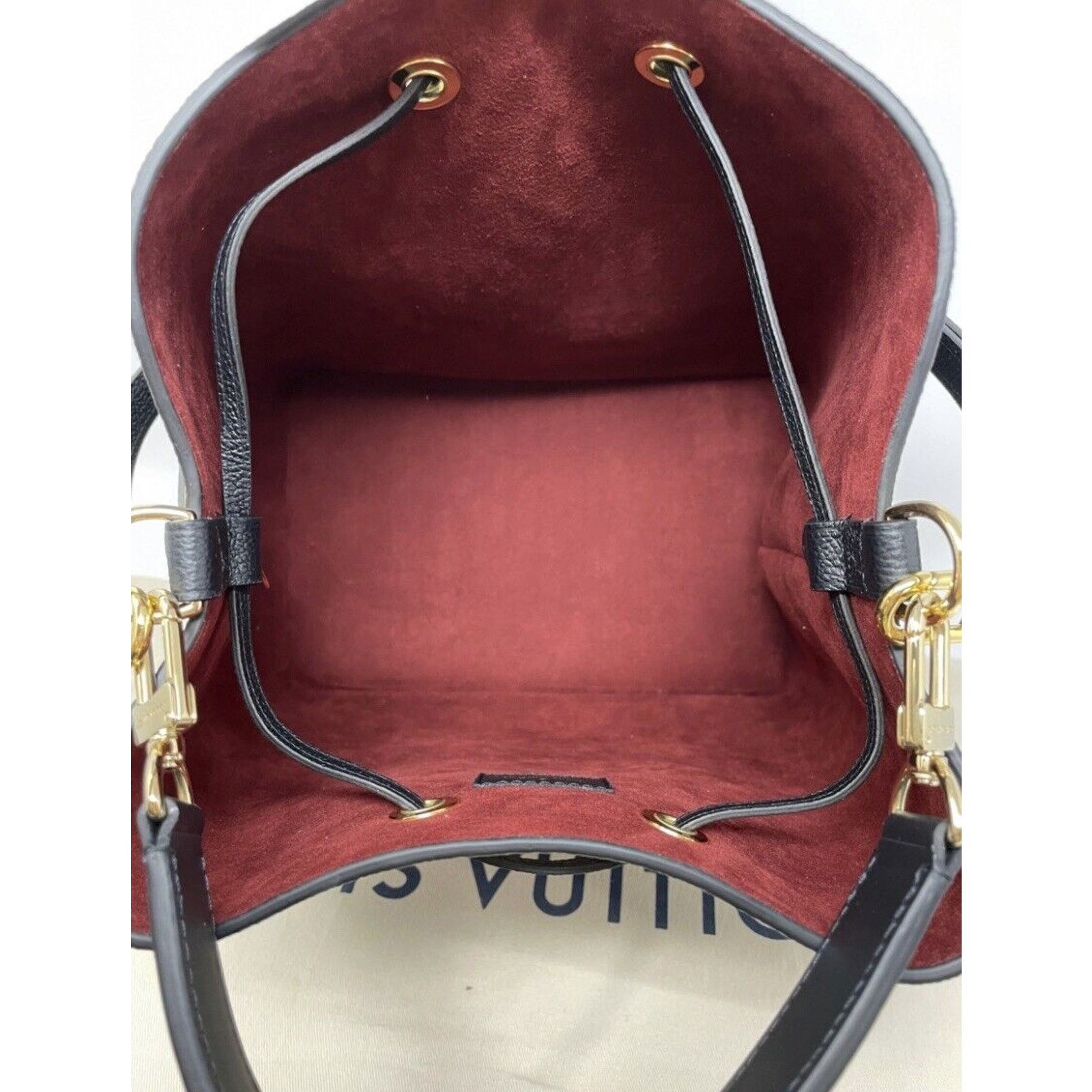 Louis Vuitton Louis Vuitton NéoNoé Shoulder Bag MM Black Leather Size ONE SIZE - 10 Thumbnail