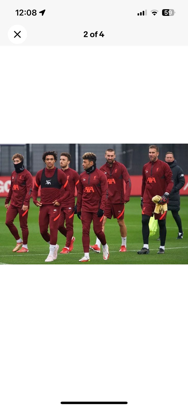 Nike NIKE LIVERPOOL RED TRAINING PANTS DRIFIT Size US 29 - 2 Thumbnail