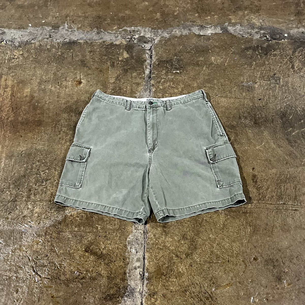 Tommy Hilfiger × Vintage Tommy Hilfiger Vintage Y2K Cargo Shorts Utility Skater Size US 36 / EU 52 - 2 Thumbnail
