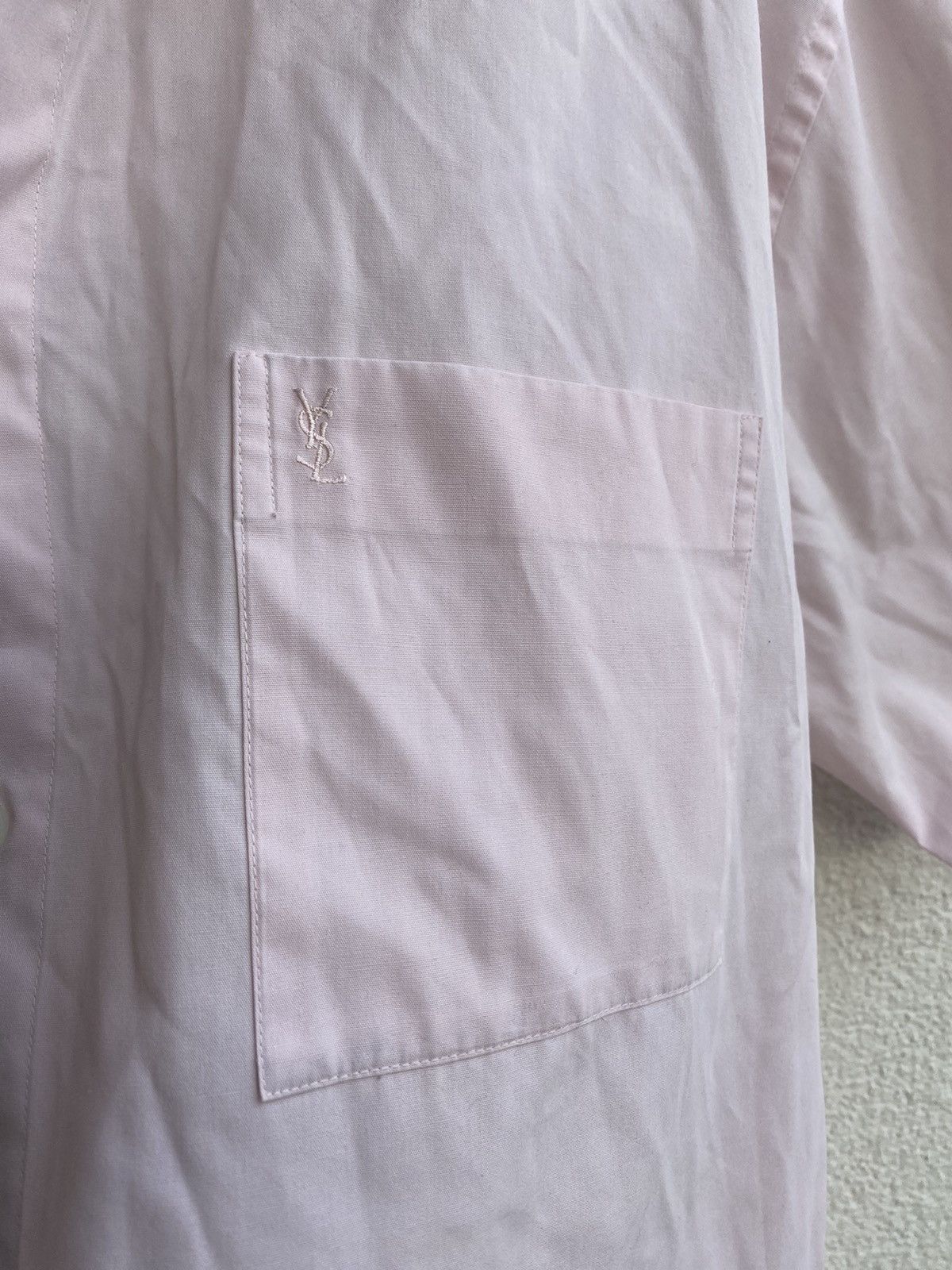Yves Saint Laurent Summer YSL Shirt Pinky Size US L / EU 52-54 / 3 - 16 Thumbnail