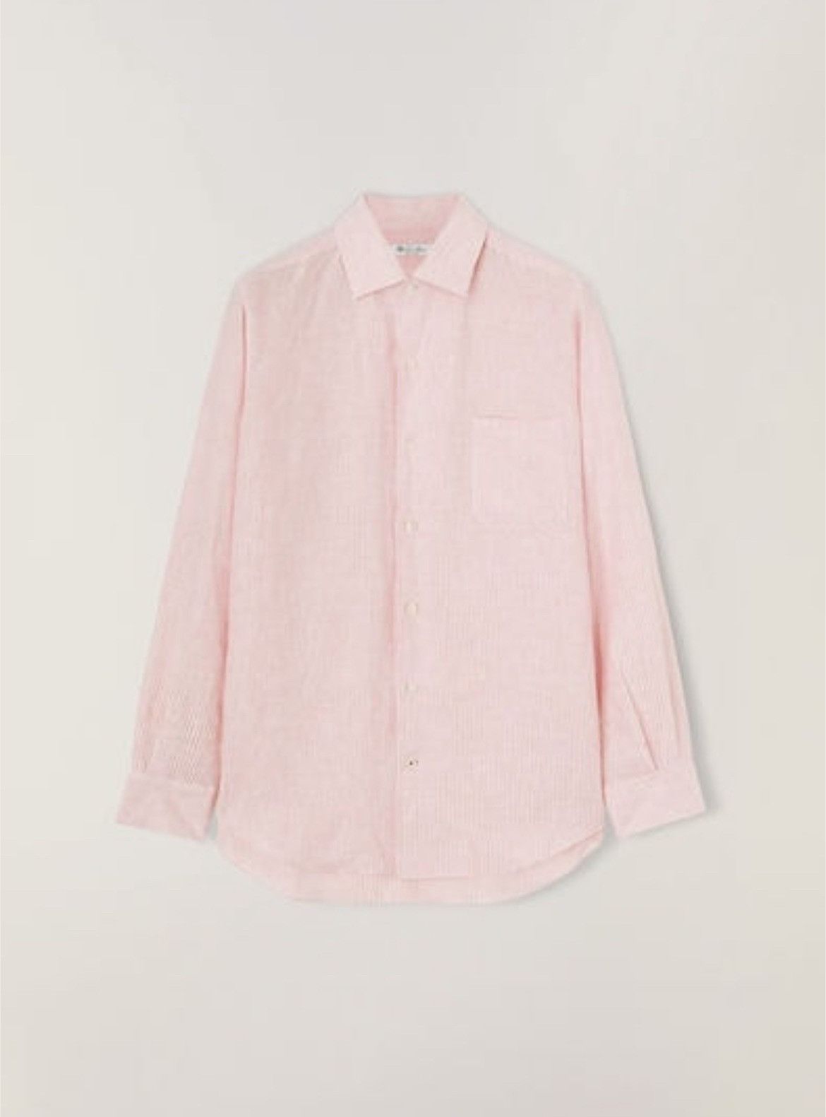 Loro Piana o1srvl11e0924 Andre Stripes Shirt in Pink Size US M / EU 48-50 / 2 - 3 Thumbnail