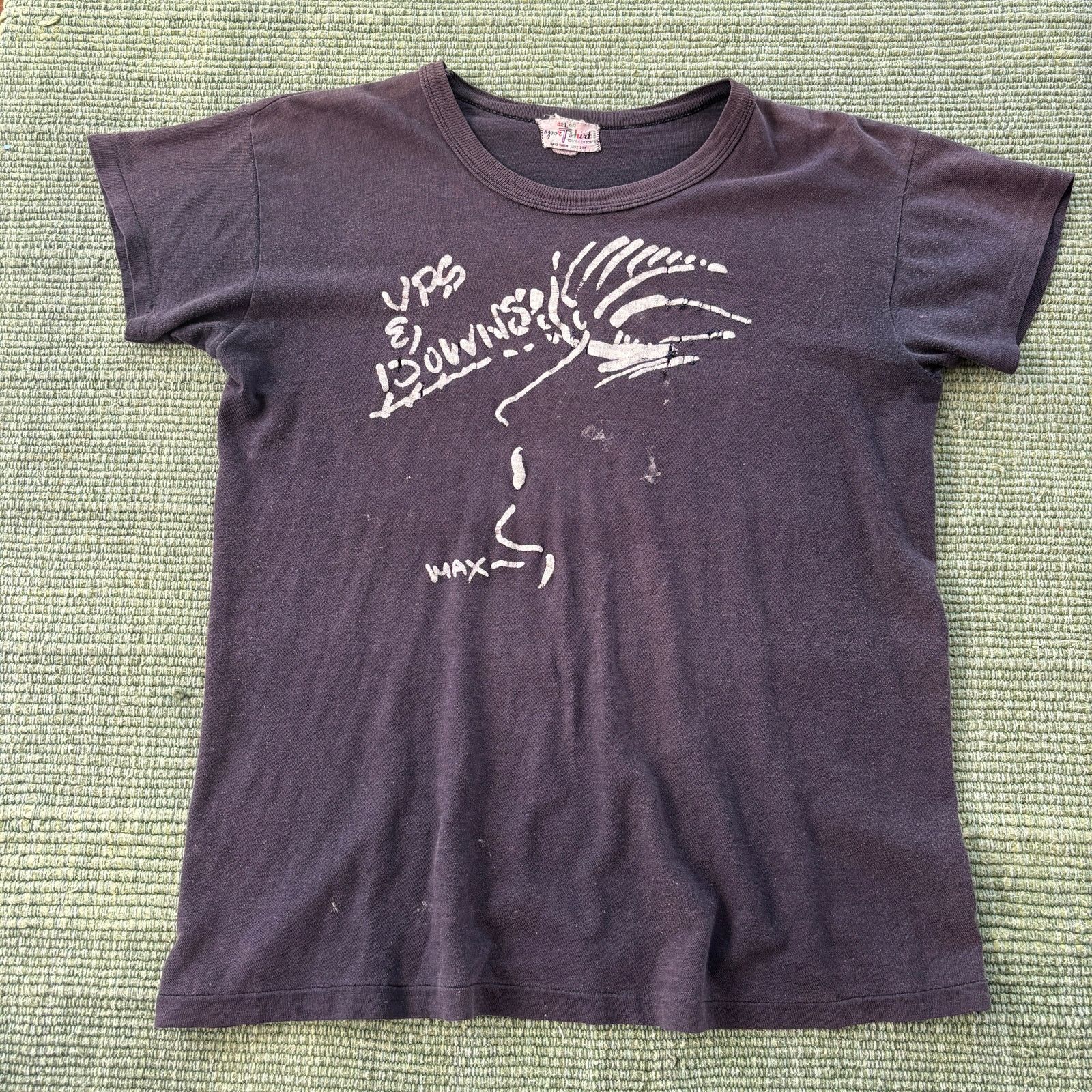 Vintage Vintage 1960s Black Peter Max Single Stitched Tee Sz M Size US M / EU 48-50 / 2 - 1 Thumbnail